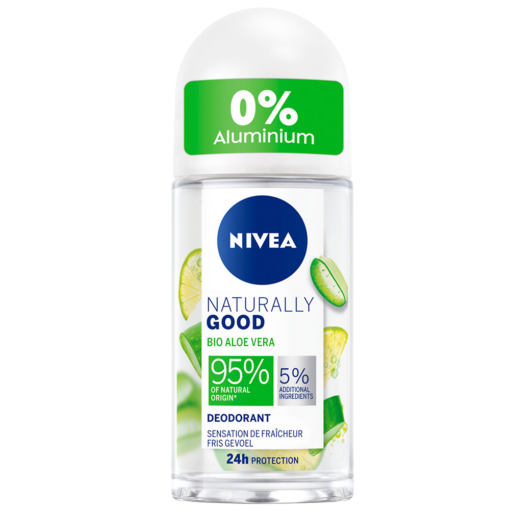 Déodorant aloe vera NATURALLY GOOD nivéa bille 50ml