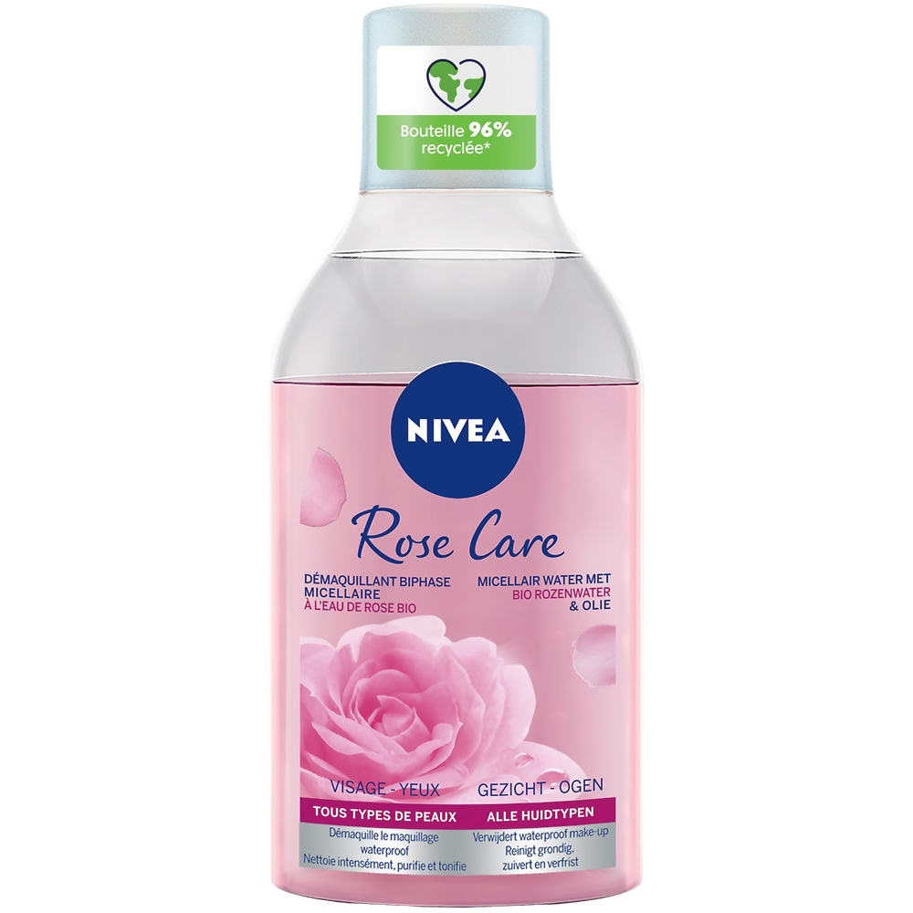 Eau micellaire rose NIVEA visage fl.400ml