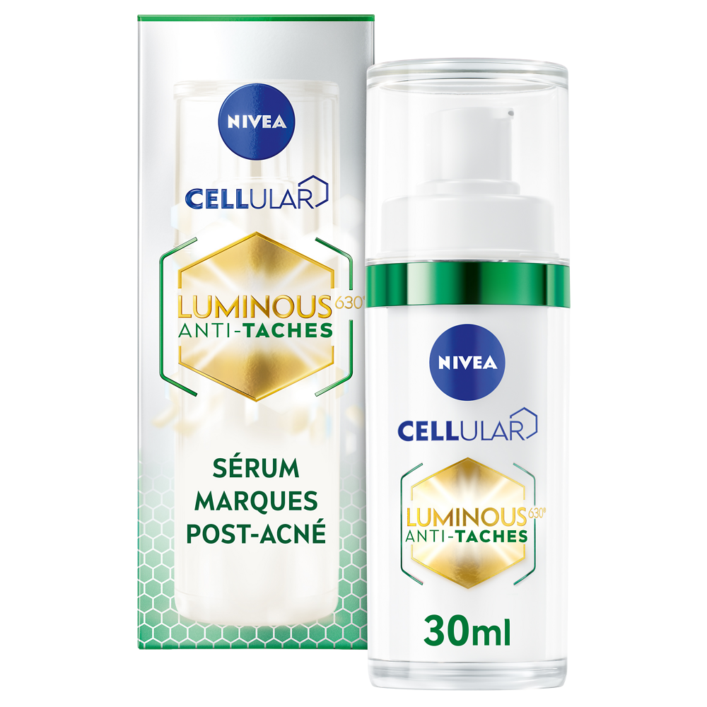 Cellular luminous sérum marques post-acné perfecteur de peau visage NIVEA 30ml