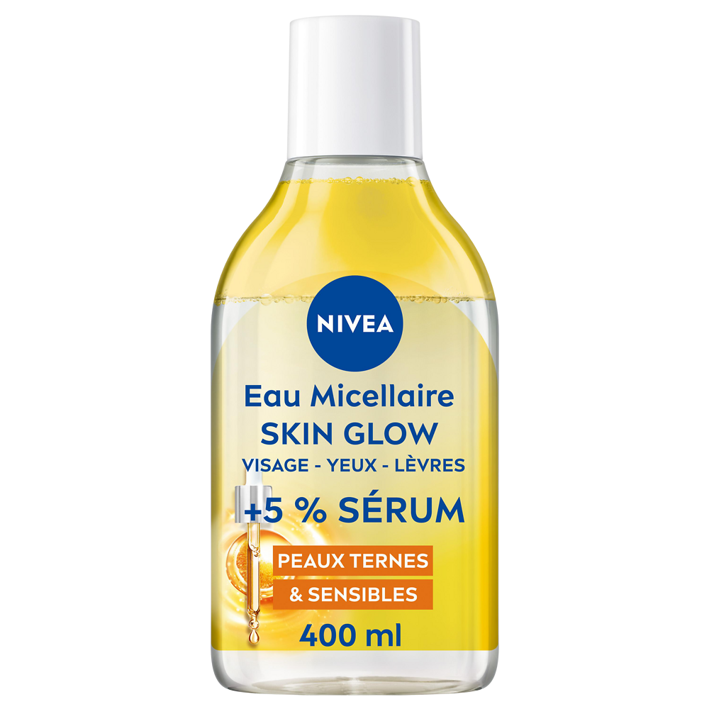 Eau Micellaire Sérum Glow NIVEA 400ml