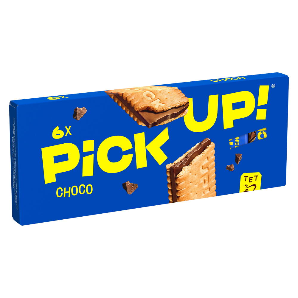 Biscuits au chocolat au lait Pick-Up BAHLSEN x6, 168g