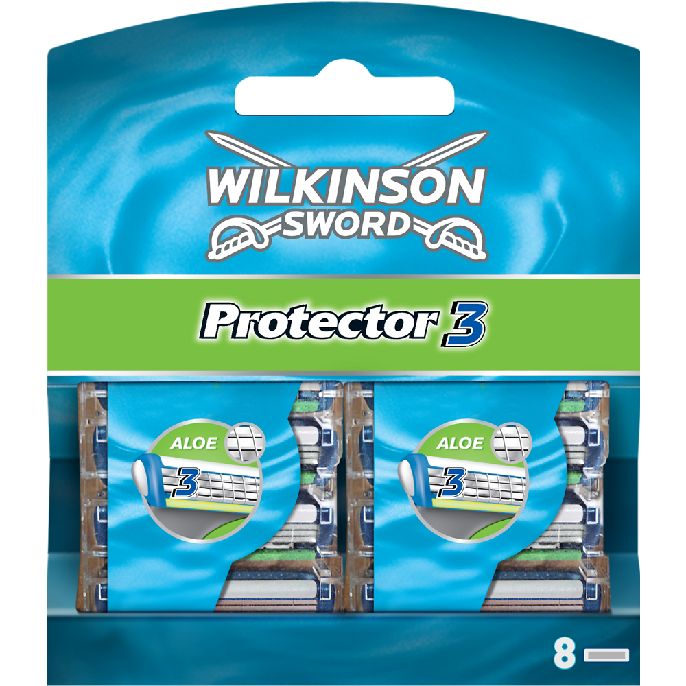 Lames de rasoir Protector 3 WILKINSON, x8