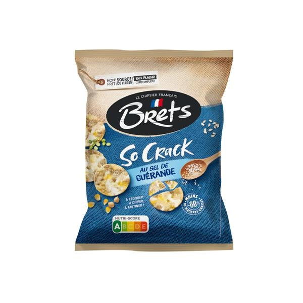 So Crack Brets Naturel Au Sel De Guerande 70 gr