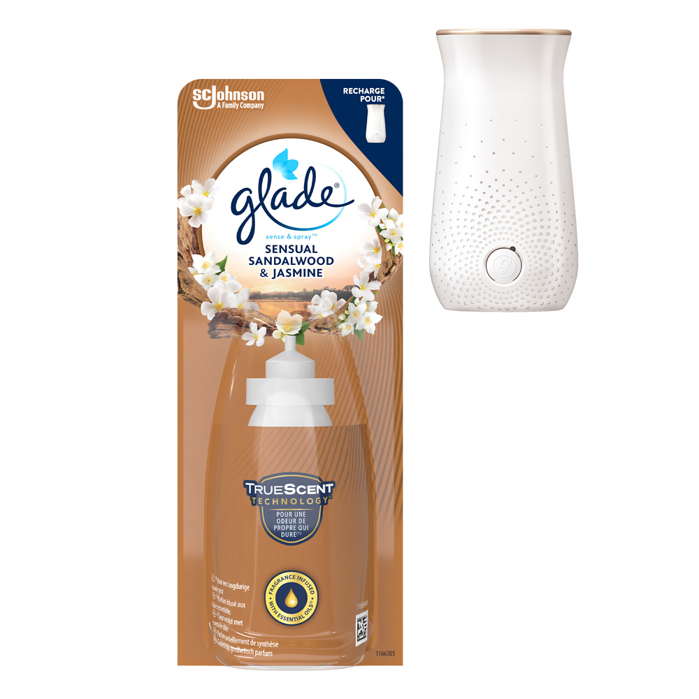 Glade® Sense & Spray? Sensual Sandalwood & Jasmine 18 ml