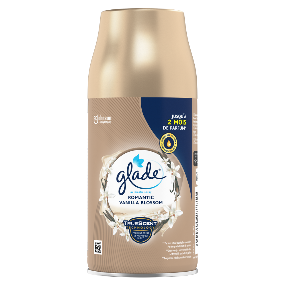 Glade® Automatic Spray Romantic Vanilla Blossom (Senteur Van