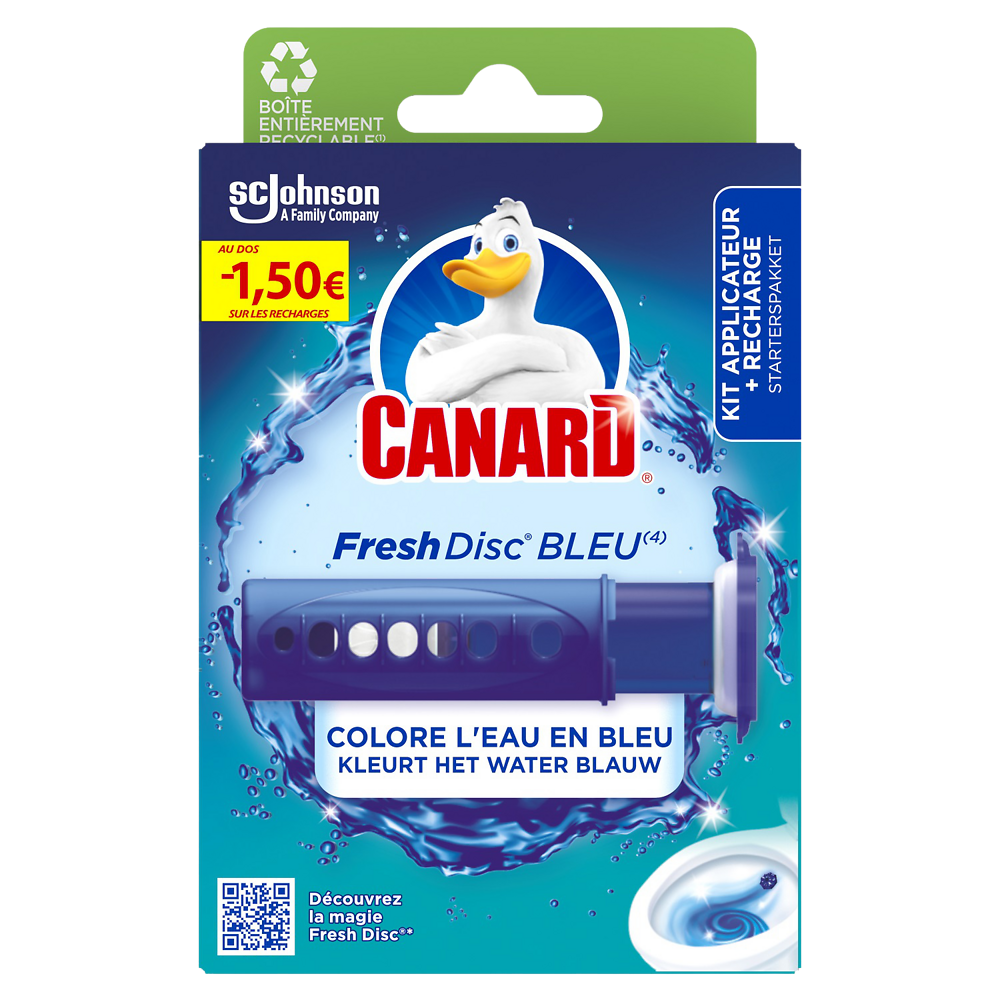 Bloc WC Eau Bleue CANARD