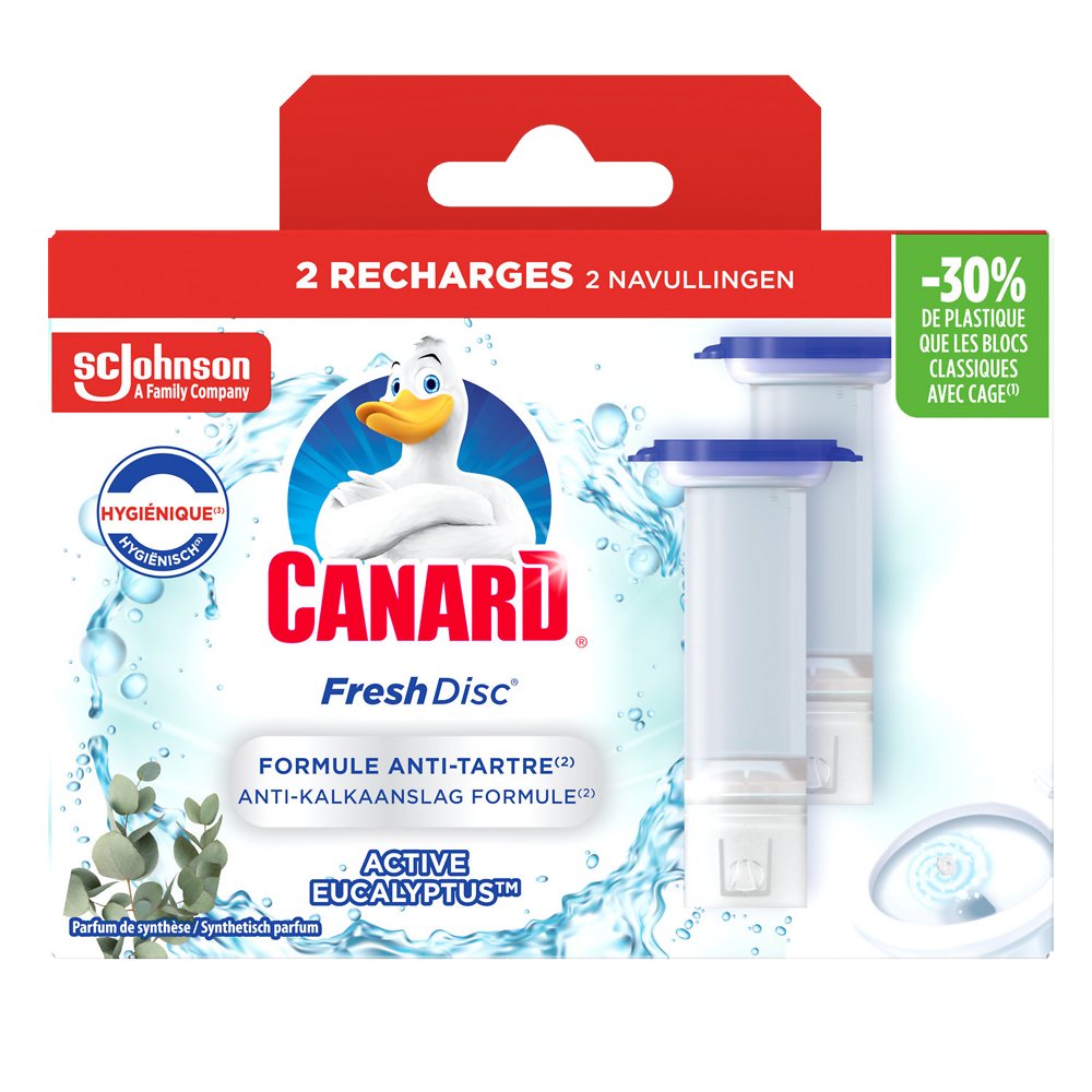 Recharges Fresh Disc Active Eucalyptus CANARD x2 recharges