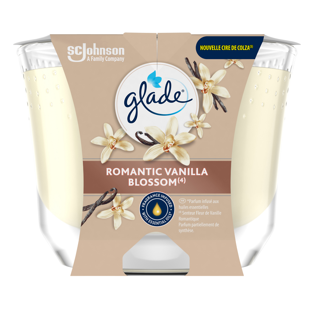 Glade Bougie Vanille 204g Colza