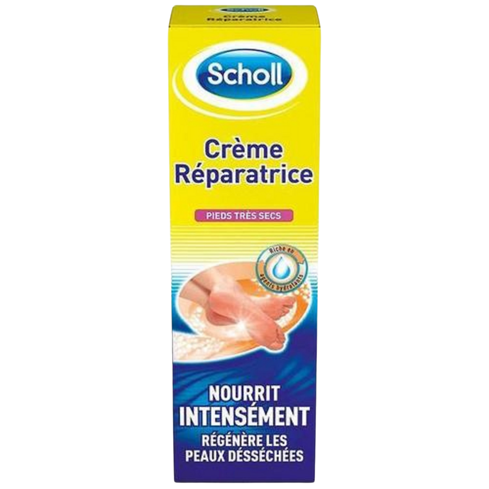 Crème réparatrice pour les pieds SCHOLL, tube de 75ml