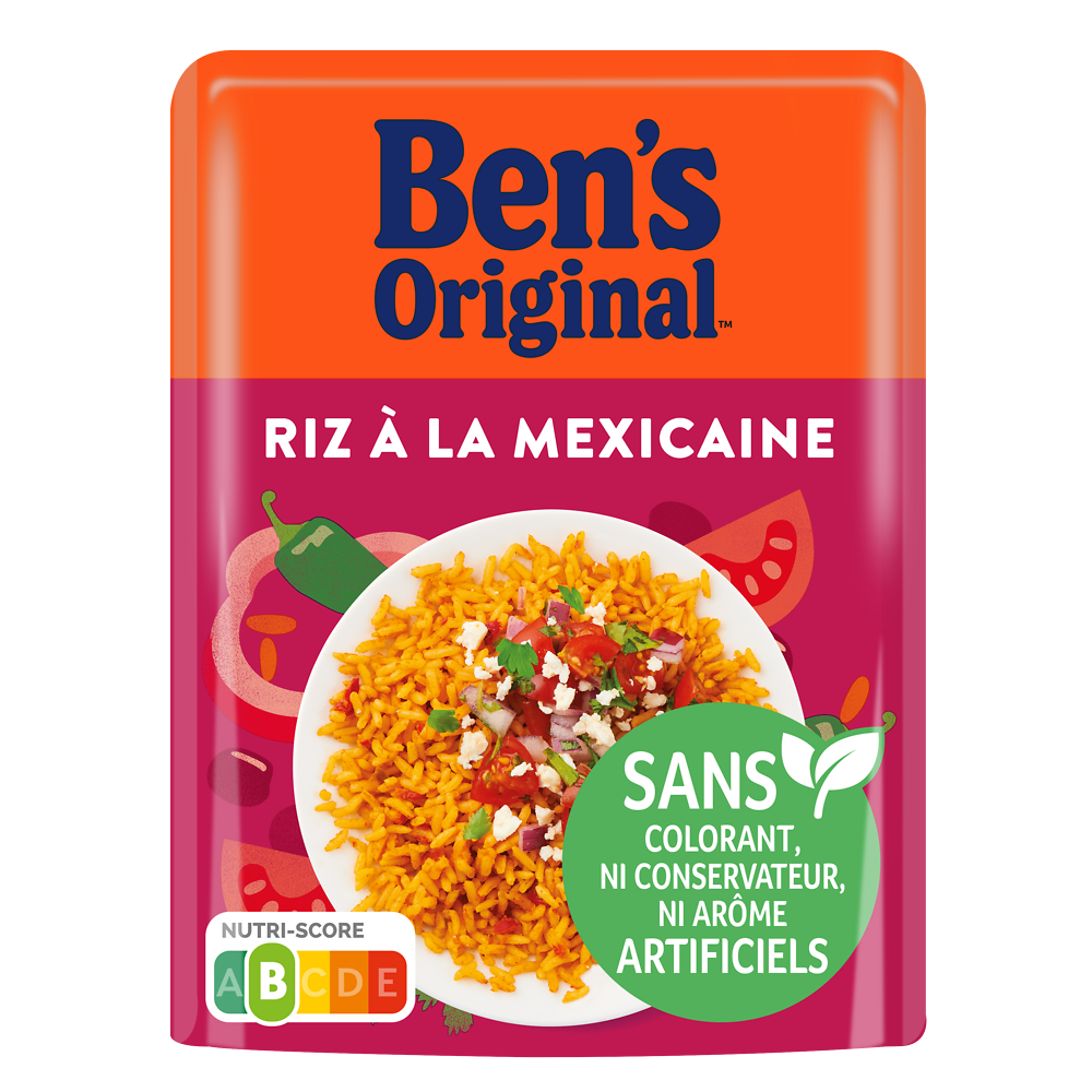 Riz Micro Ondable à la Mexicaine BEN'S ORIGINAL 220g