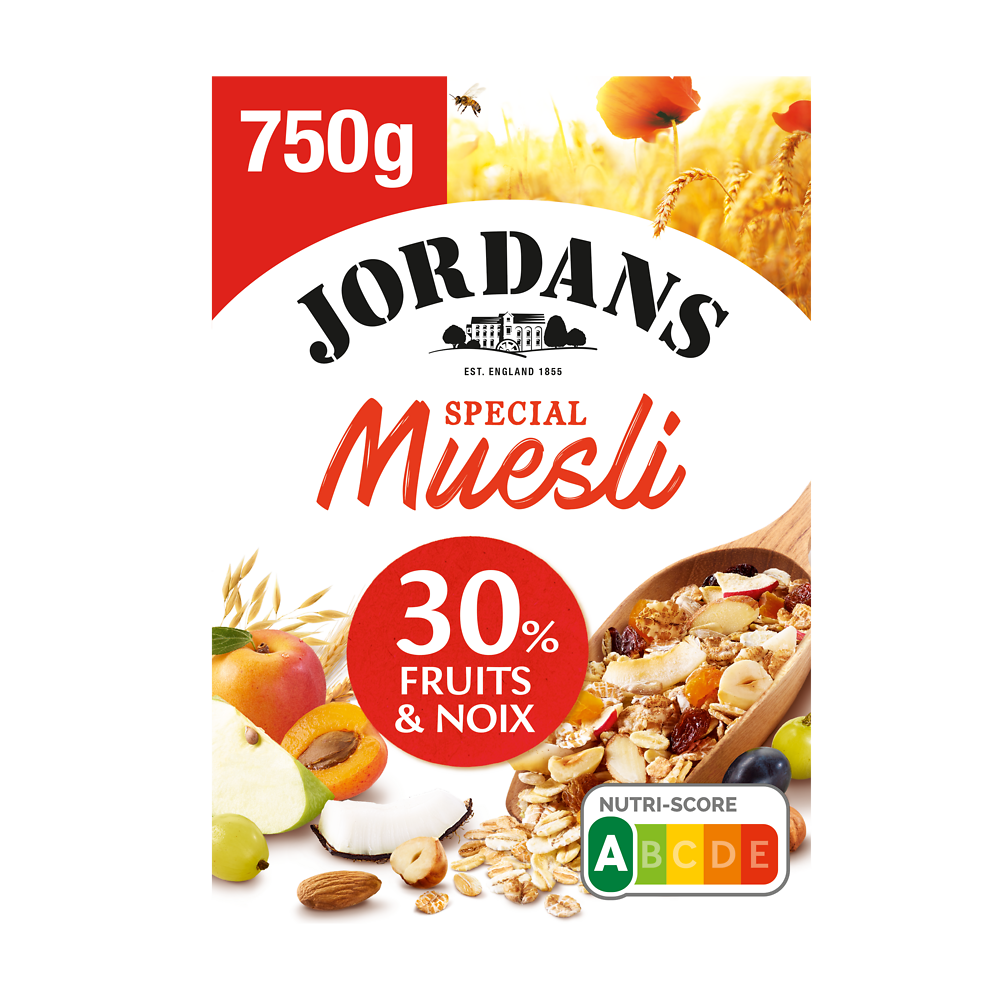 Céréales Spécial Muësli JORDAN'S, 750g