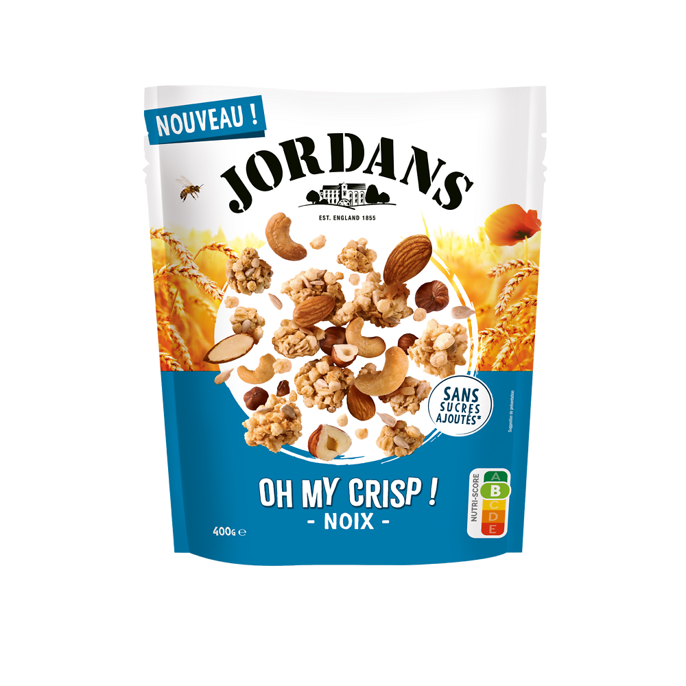 Céréales OH MY CRISP noix JORDANS - 400g