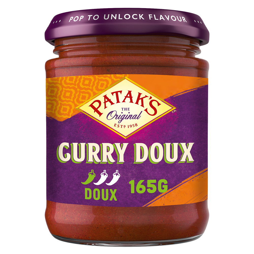 Pâte de curry doux PATAK'S, 165g