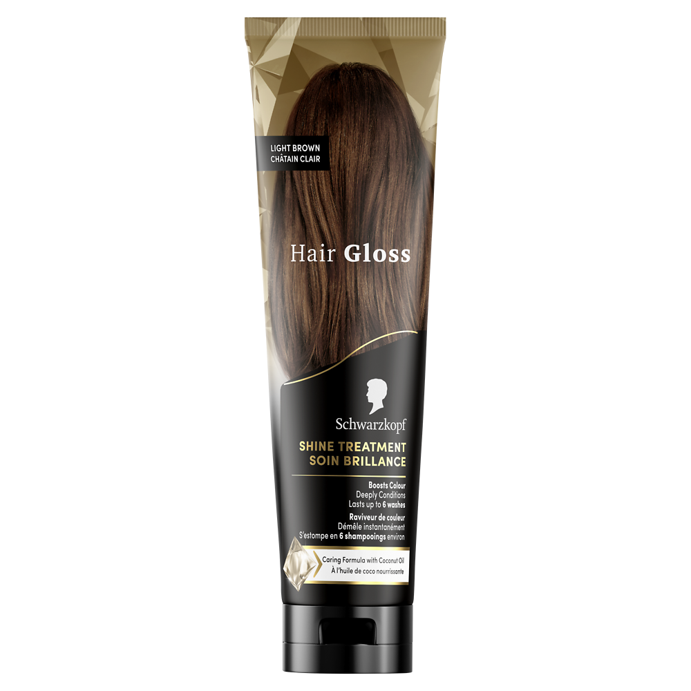 Coloration Hair Gloss Châtain Clair SCHWARZKOPF 150ml