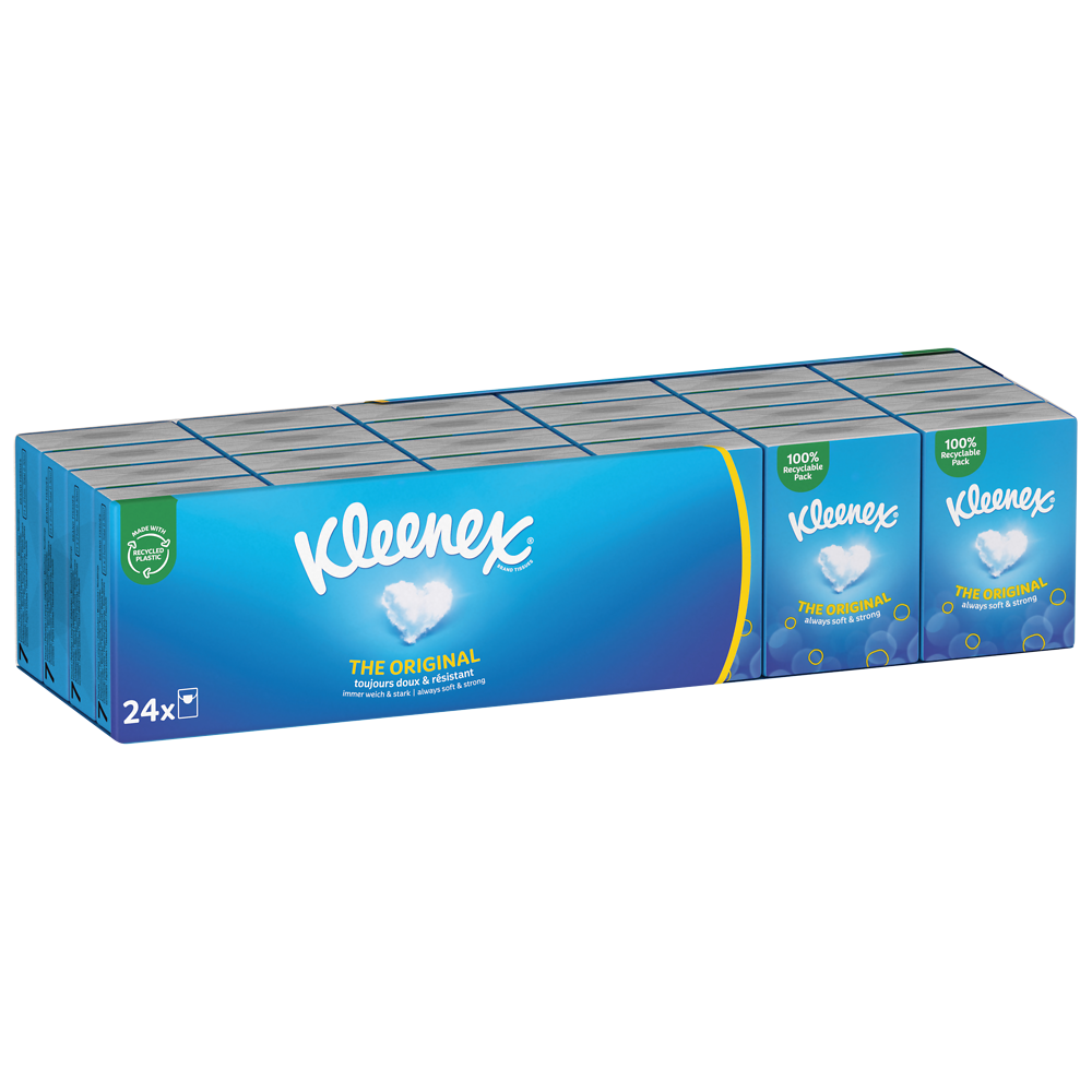 Mouchoirs en papier KLEENEX Original, 24 mini étuis