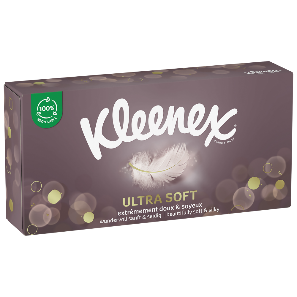 Mouchoirs ultra soft KLEENEX boîte x64