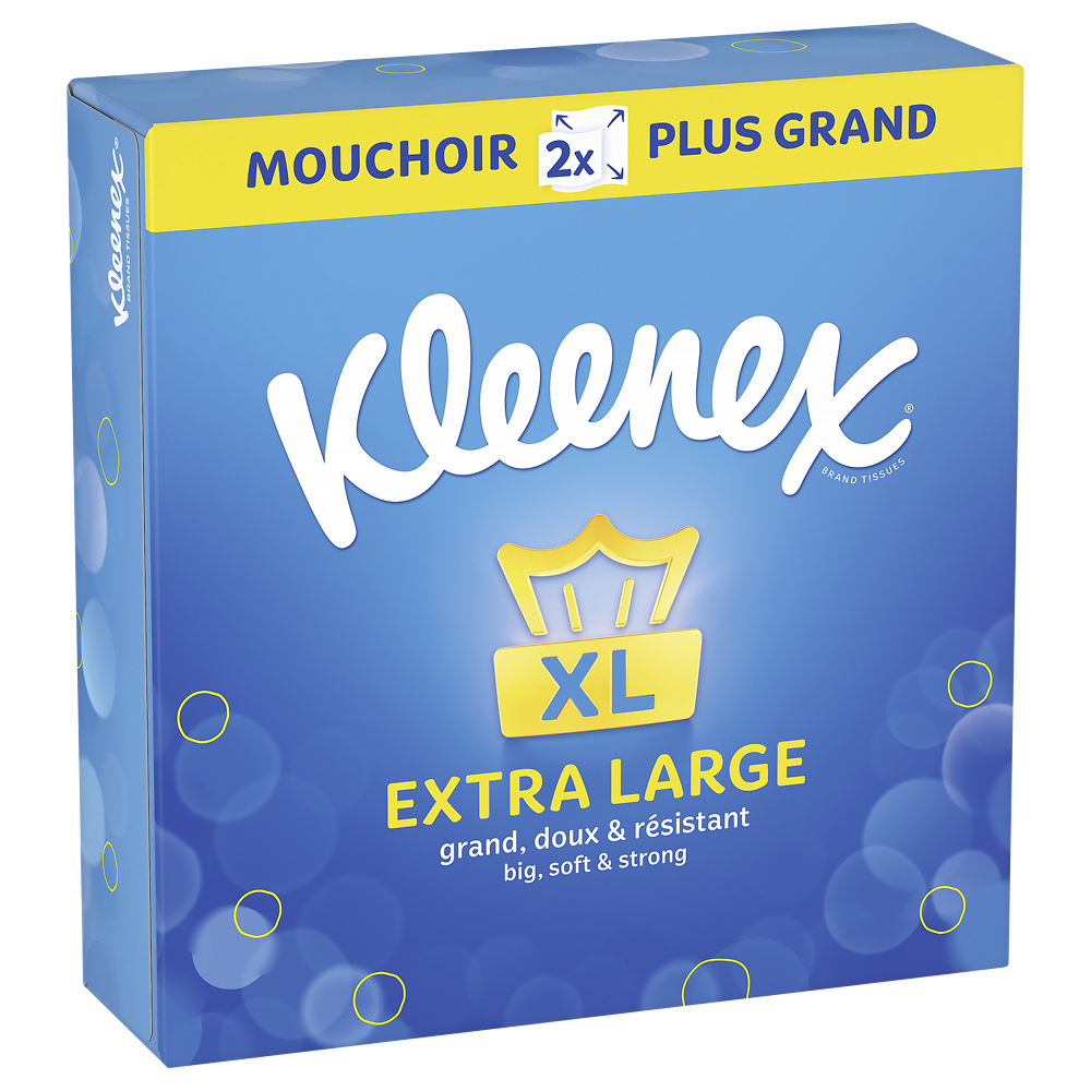 Mouchoir Boîte Original XL KLEENEX Carré - Single