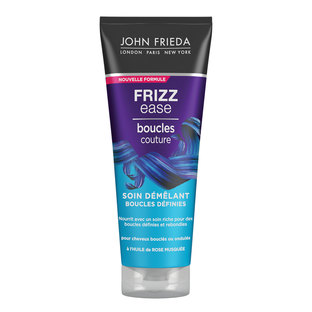 Soin cheveux démêlant frizz-ease boucles couture JOHN FRIEDA, tube de250ml