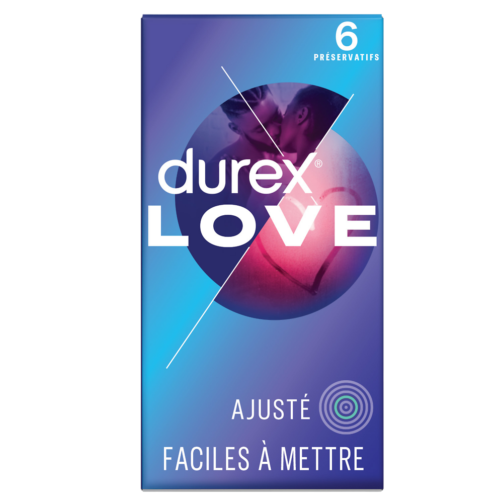 Préservatif Love DUREX x6