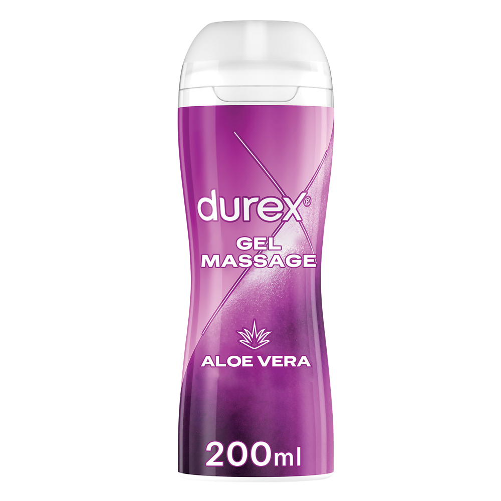 Gel de massage DUREX PLAY, flacon de 200ml