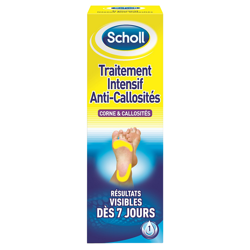 Traitement anti-callosité intensif SCHOLL, tube de 75ml