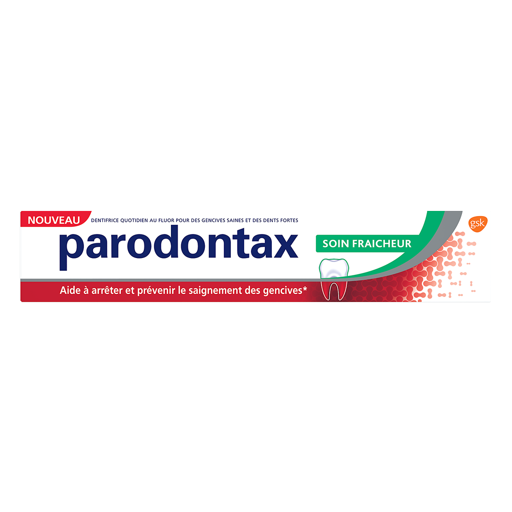 Dentifrice soin fraîcheur PARODONTAX, tube 75ml