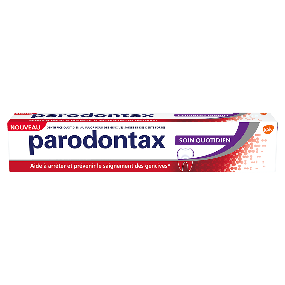 Dentifrice soin quotidien PARODONTAX, tube 75ml