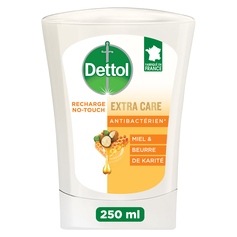 Recharge No Touch Extra Care Miel & Beurre de Karité DETTOL 250ml