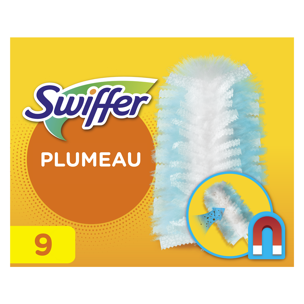 Plumeaux système anti-poussiére SWIFFER x9