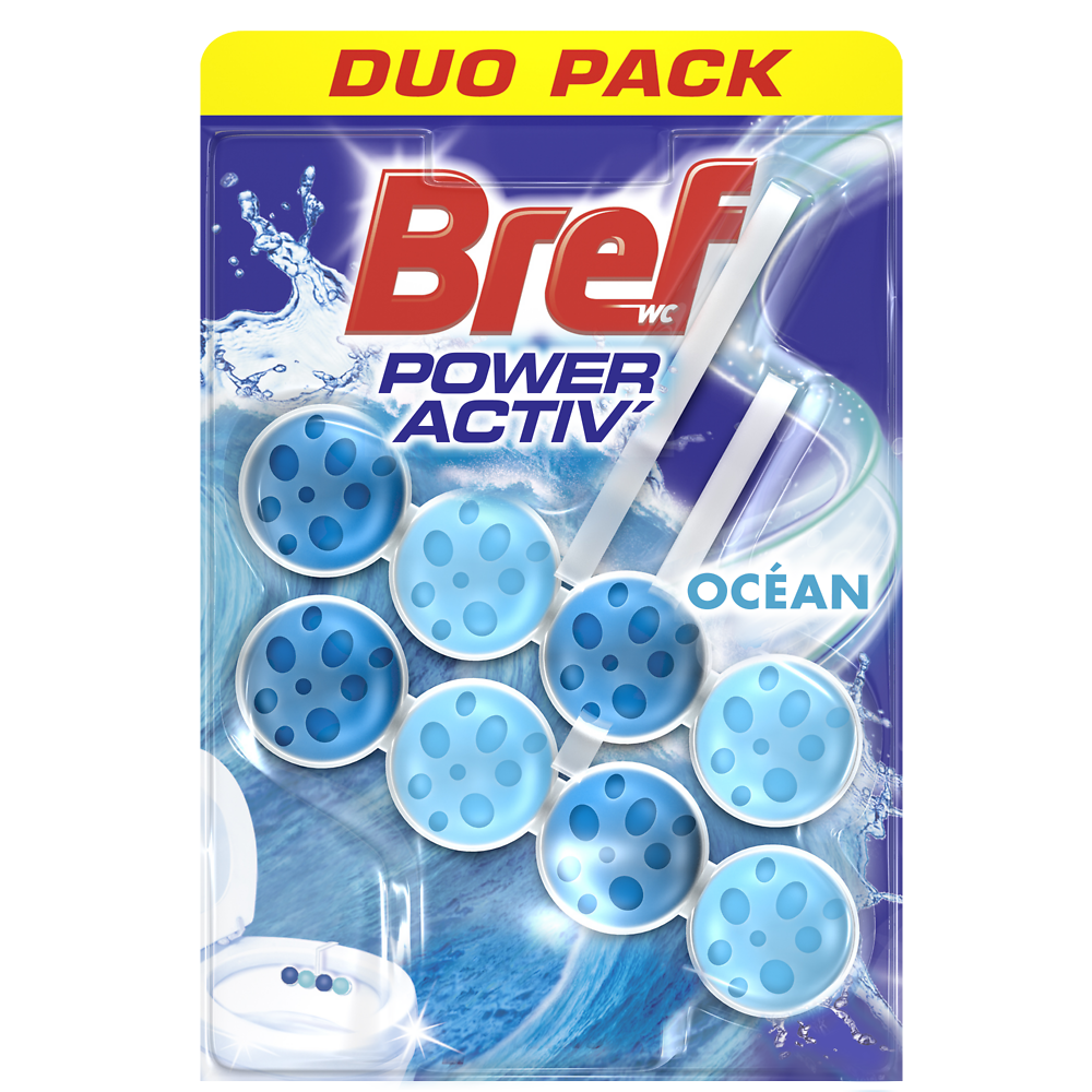 Bloc wc power activ' ocean duopack BREF WC - 2X50g