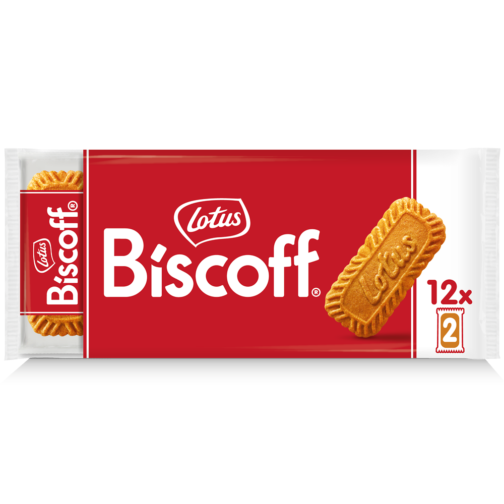 Biscuits original spéculoos à emporter LOTUS, paquet 2x12, 186g