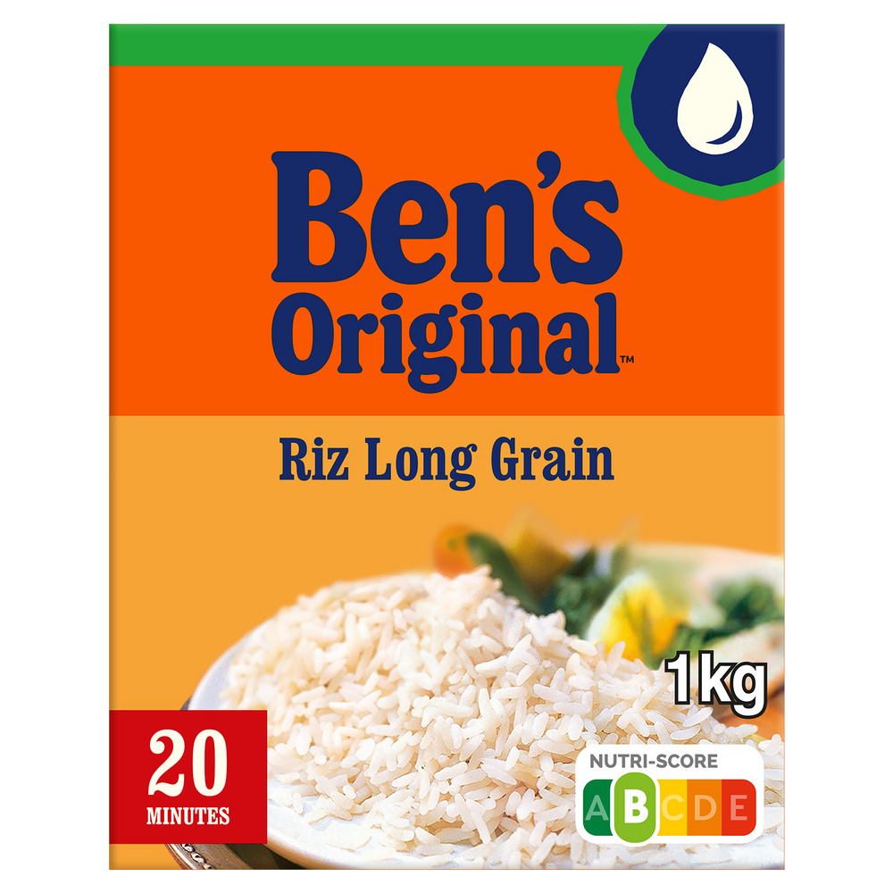 Riz Vrac Long Grain 20mn BEN'S ORIGINAL 1kg