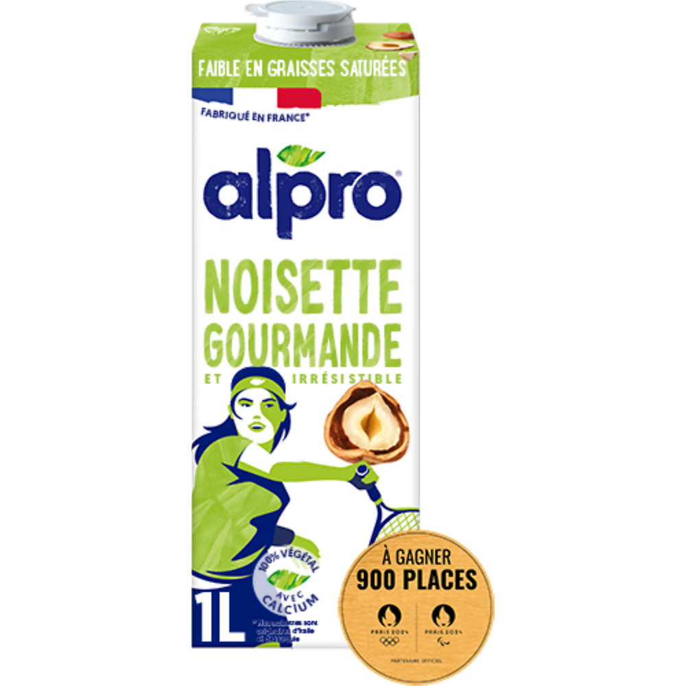 Boisson végétale noisette ALPRO -brique 1l