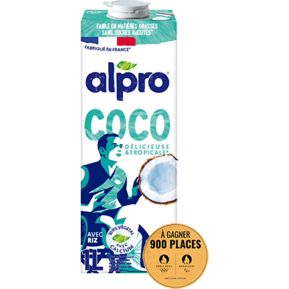 Boisson végétale lait de coco ALPRO -brique 1l