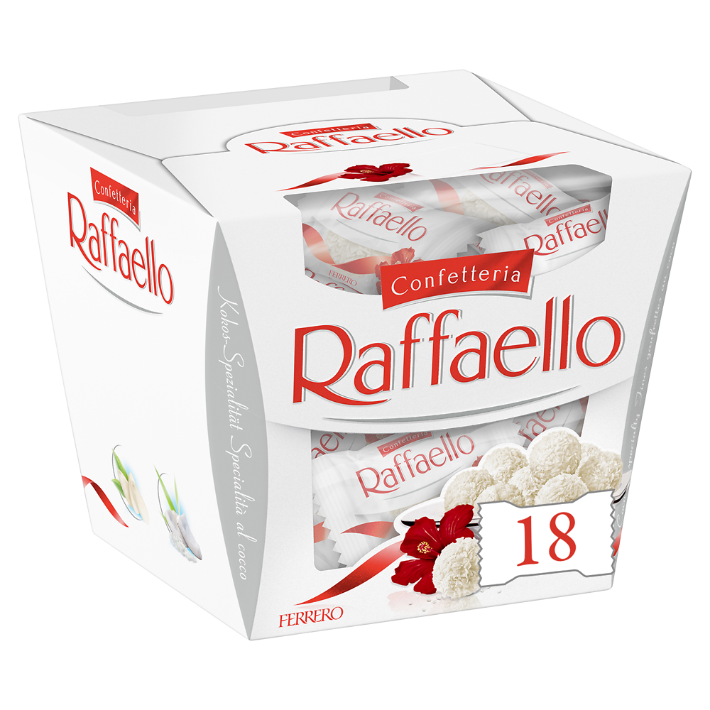 Ballotin Bouchées noix de coco amandes RAFFAELLO - 180g