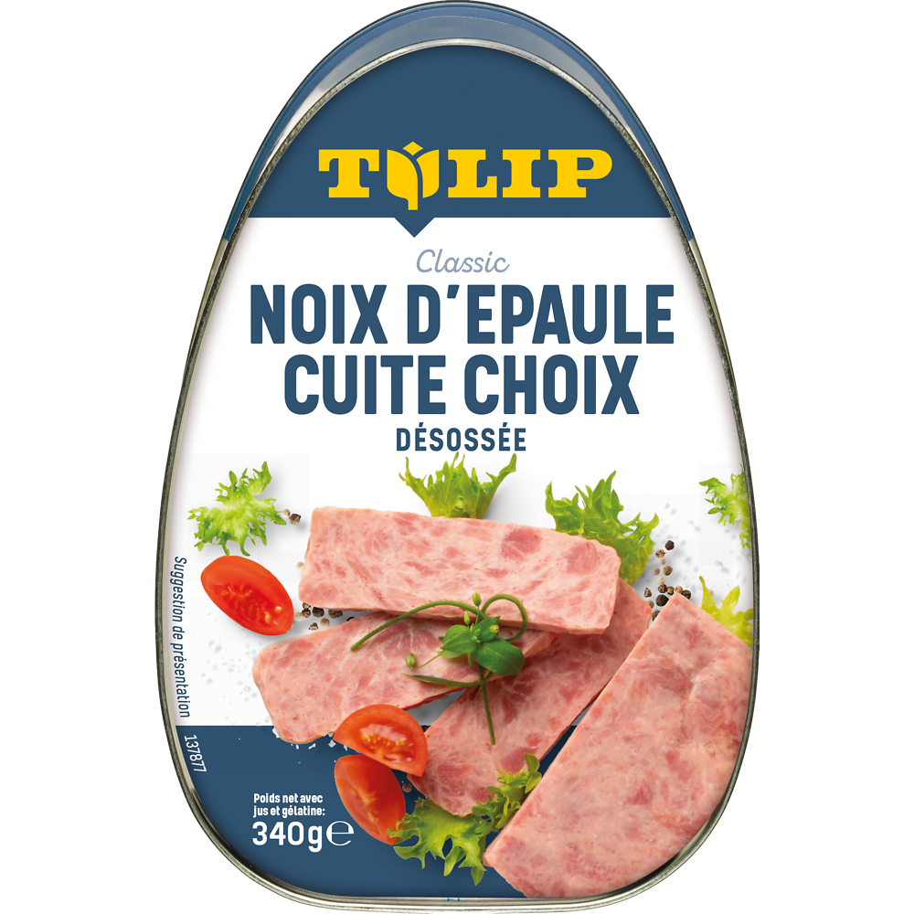 Noix d'épaule cuite TULIP, 340g