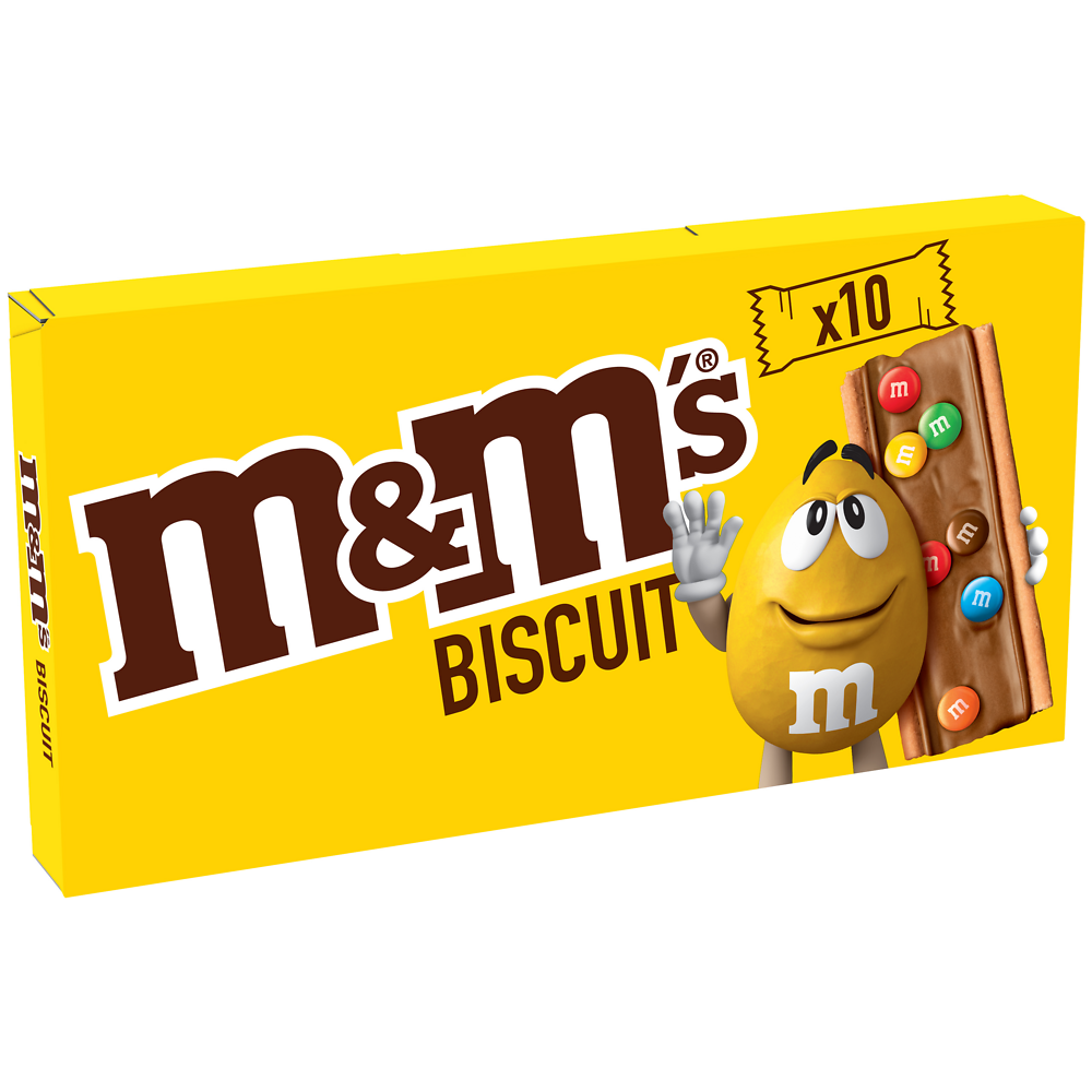 Biscuit chocolat M&M's, x10 198g