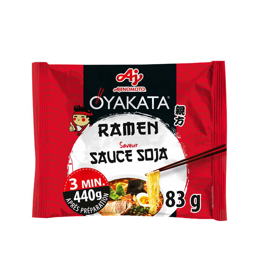 Ramen soja OYAKATA en sachet 83G