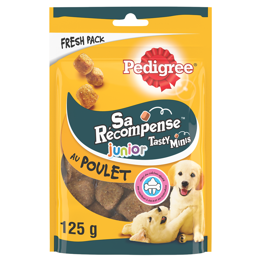 Friandises chiot Sa Récompense Tasty Minis au poulet PEDIGREE - 125g