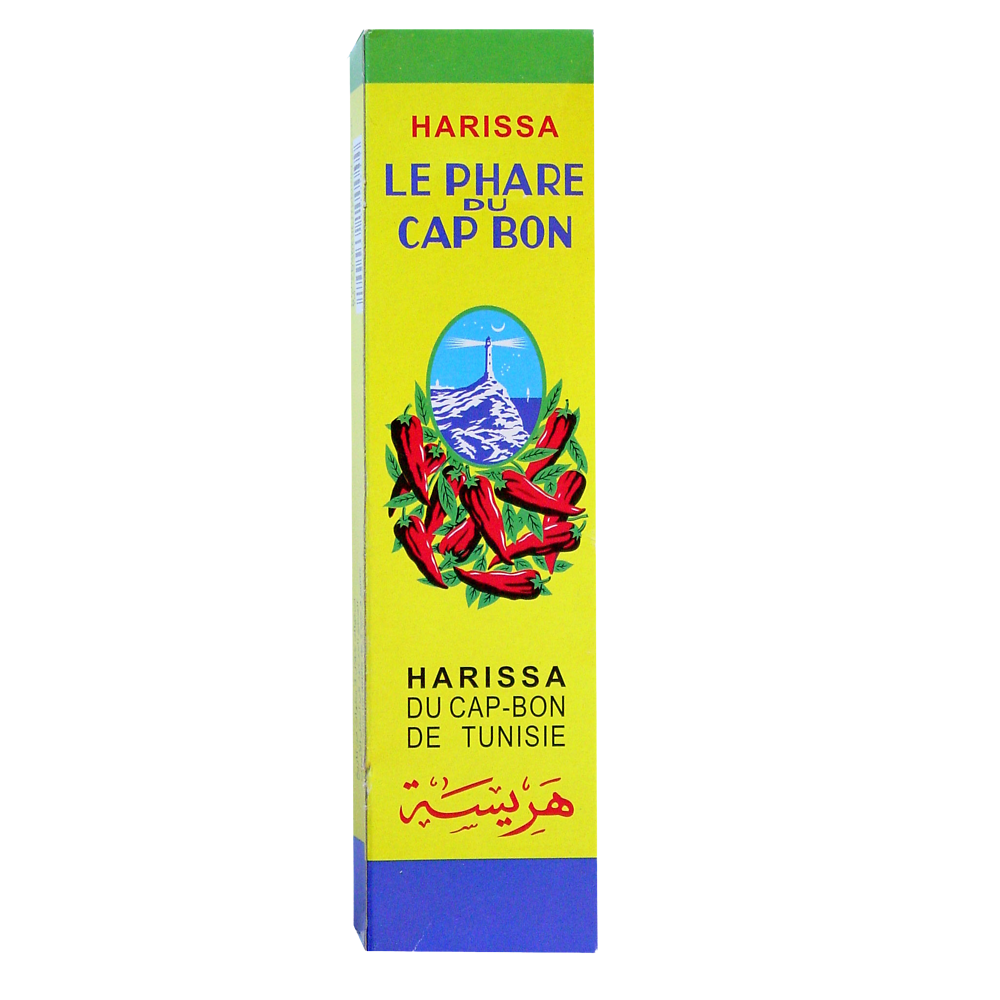 Harissa sauce piquante PHARE DU CAP BON, tube de 70g