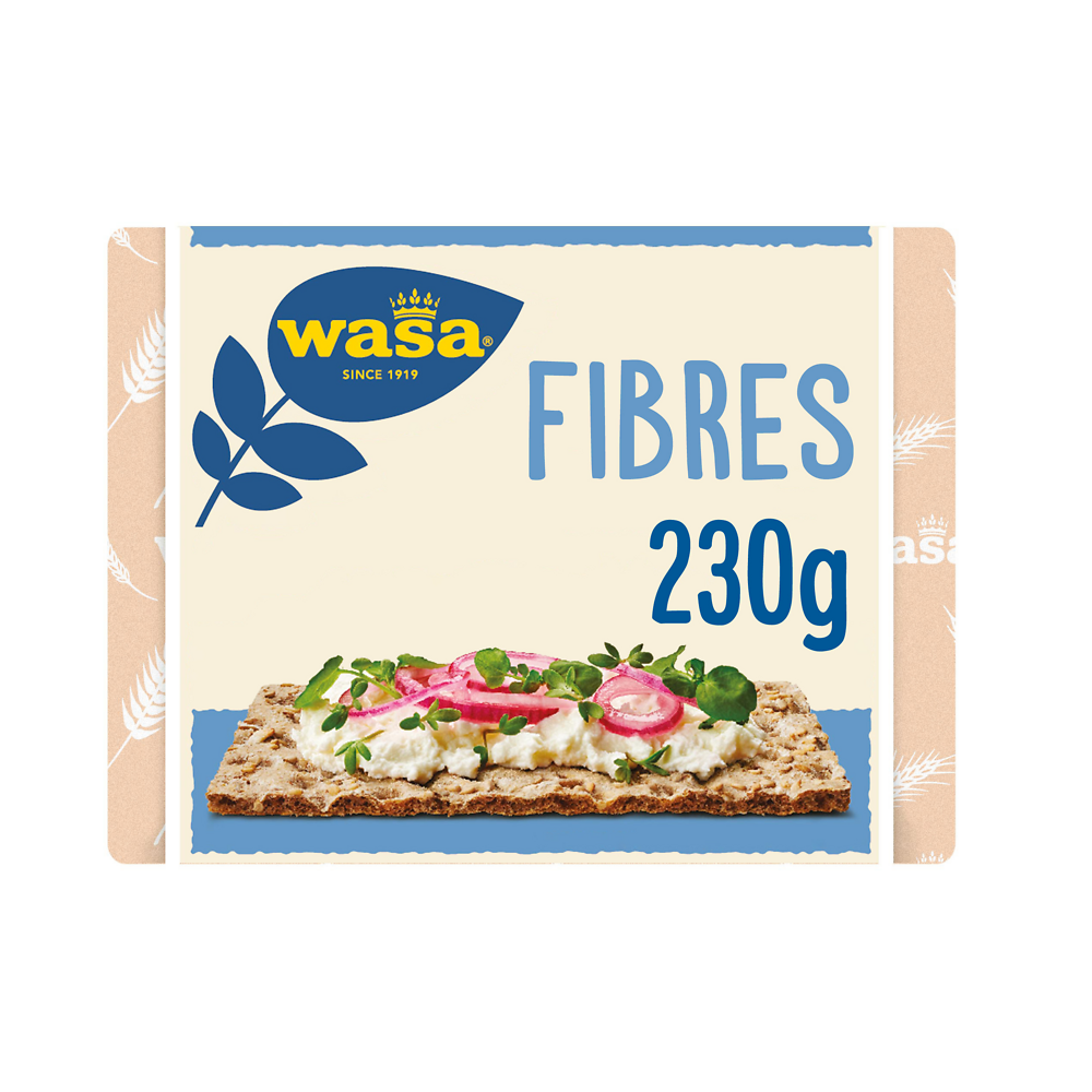 Biscottes Croustillantes Fibres WASA - 230g