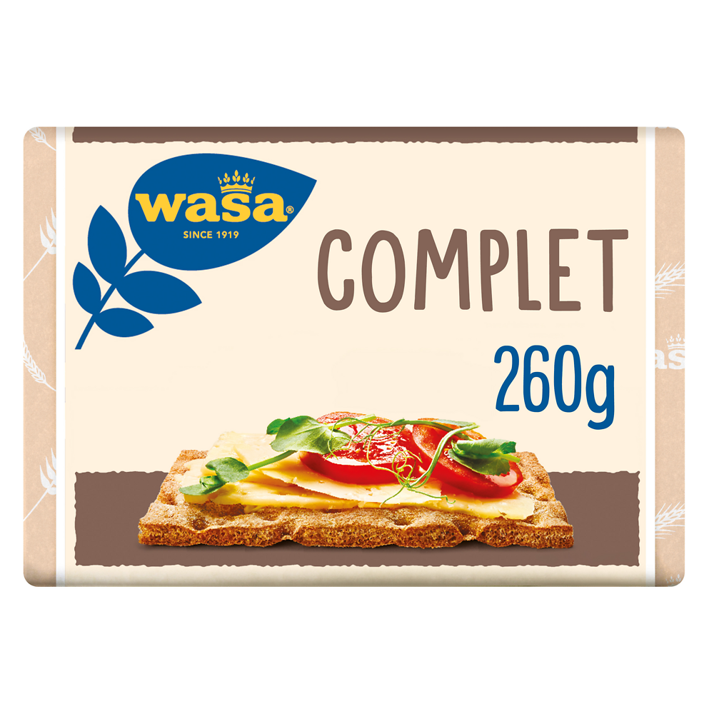 Biscottes Croustillantes Complet WASA - 260g