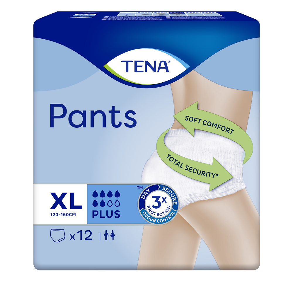 Sous-vêtement incontinence pants plus - Taille XL - TENA, x12