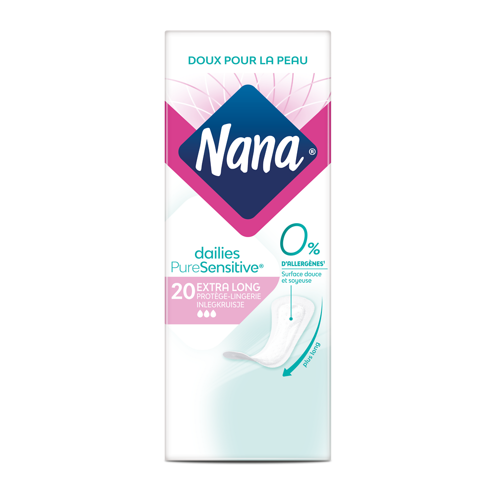 Protège-lingerie PureSensitive extra long NANA x20