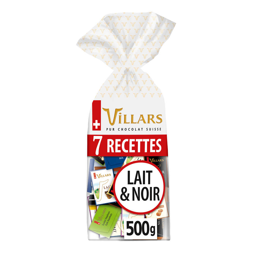 Assortiment de mini Chocolats VILLARS, 500g