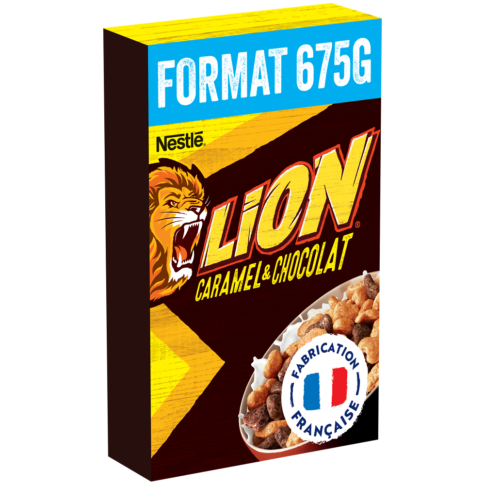 Céréales au chocolat LION - 675g