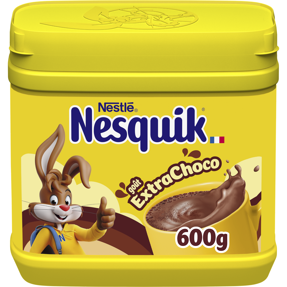 Poudre chocolatée Extra Choco NESQUIK - Boite 600g