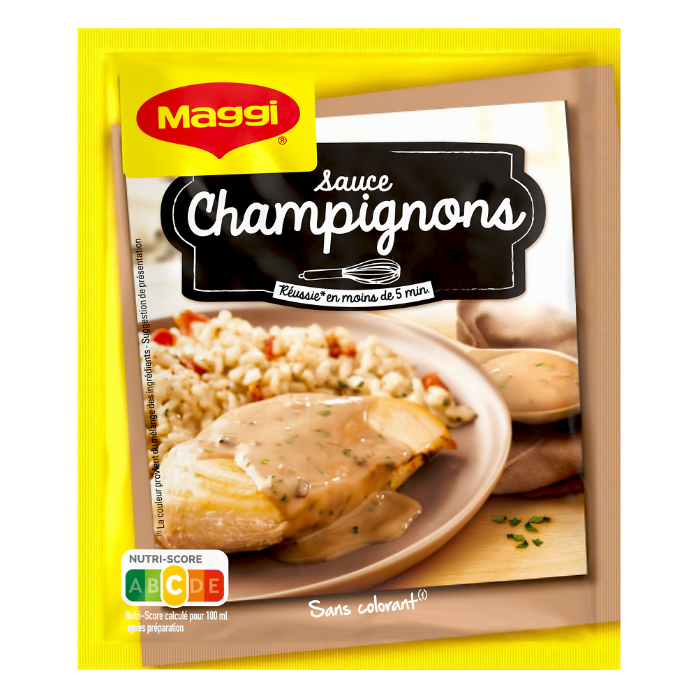 Sauce déshydratée saveur à l'ancienne aux champignons, MAGGI, sachet de 27g