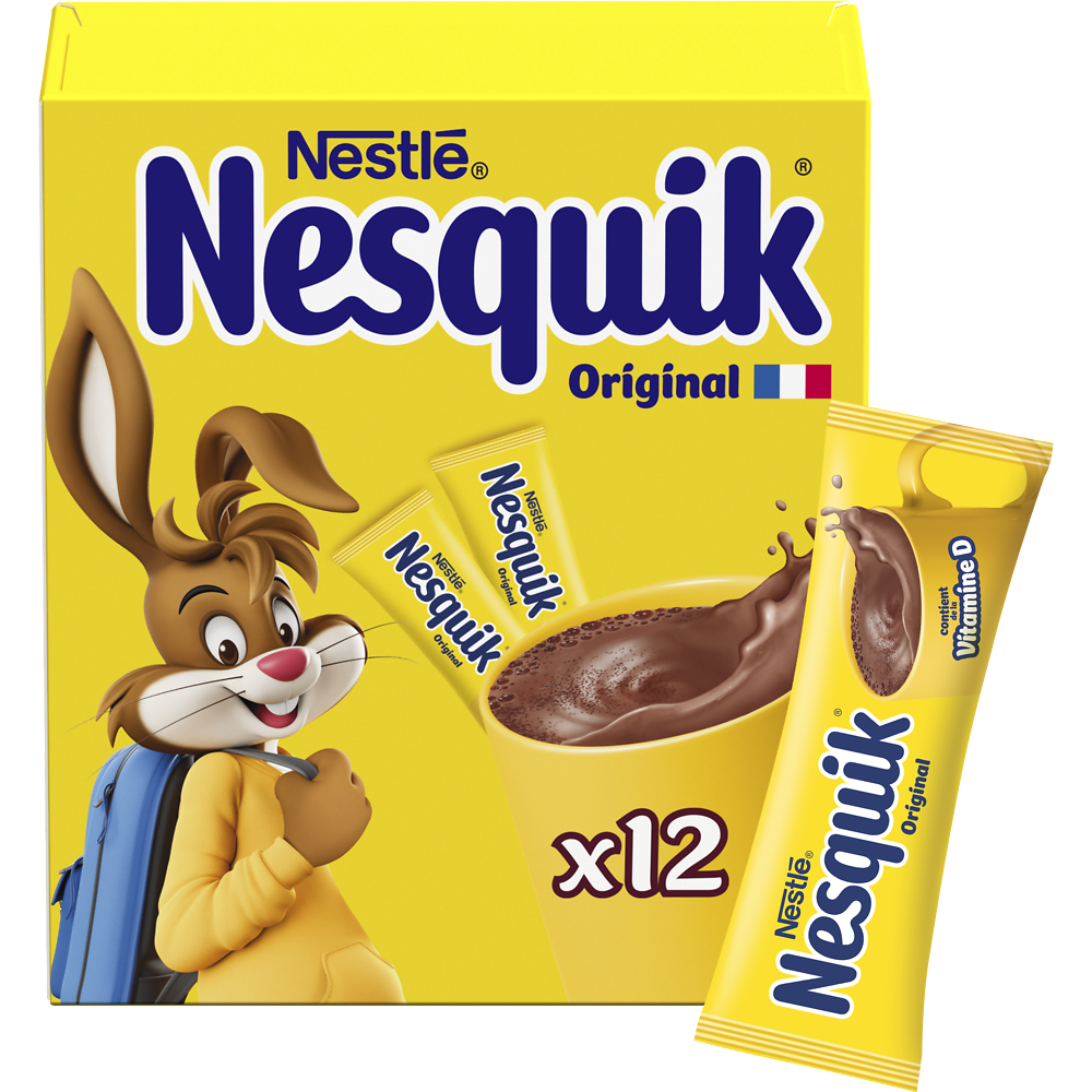 Poudre chocolatée NESQUIK - Sticks 12x13,5G