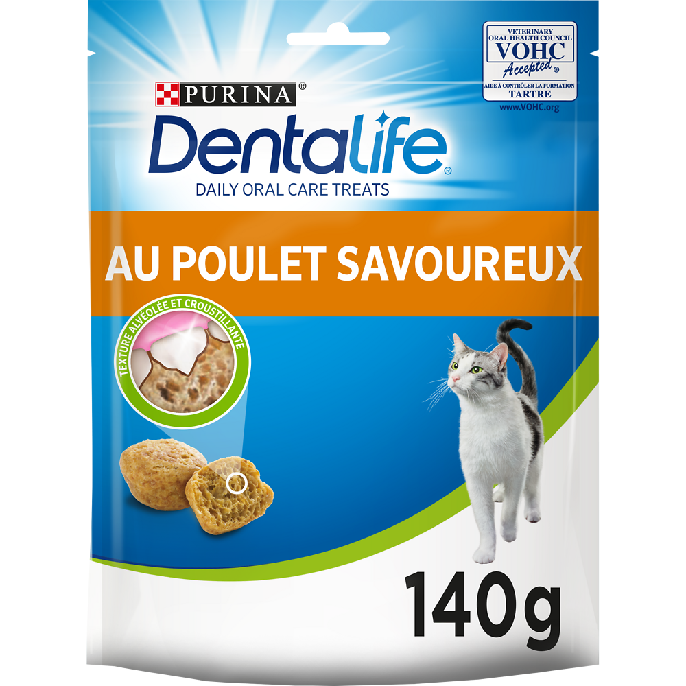 Friandises pour chat Poulet DENTALIFE - 140g